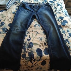 New York & Company dark jean size 18 Tall Hard to find size!